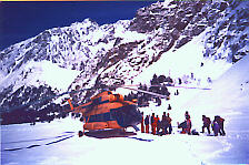 heliskiing